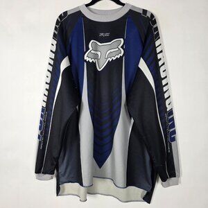 Vintage Fox Racing Inc Y2K Motocross Mens 2XL Long Sleeve Jersey